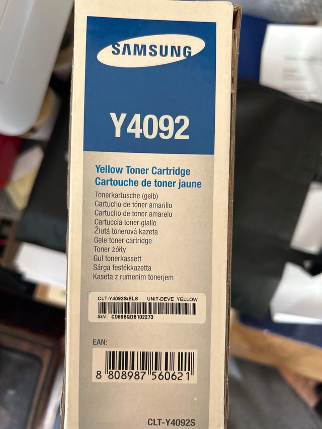 Toner Samsung Y4092 Giallo