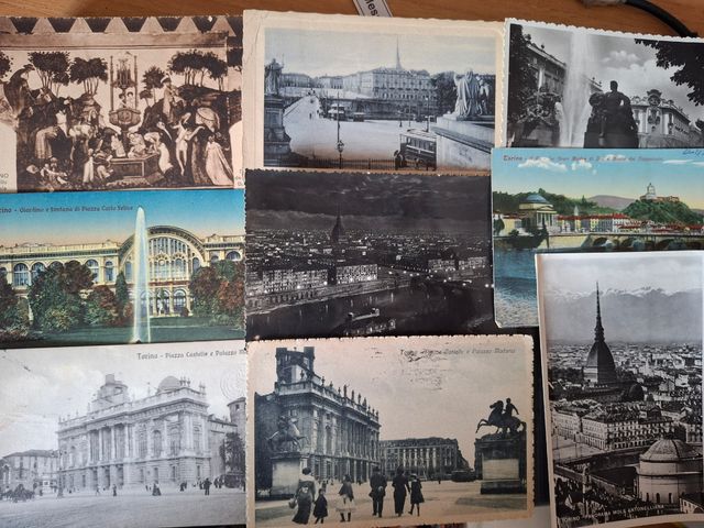 Cartoline d'epoca Torino: 103 pezzi