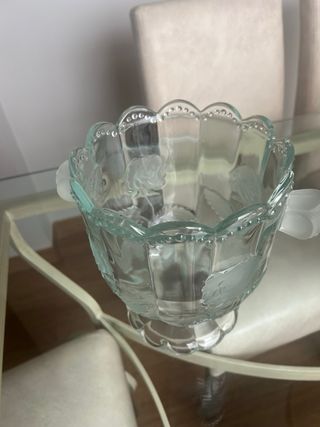 Cubitera cristal tallado vintage