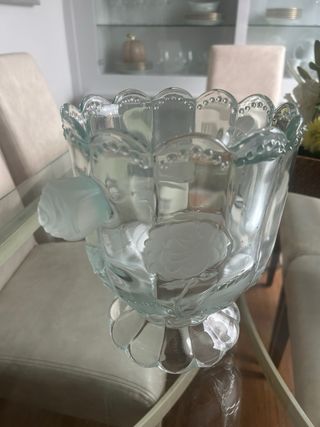 Cubitera cristal tallado vintage