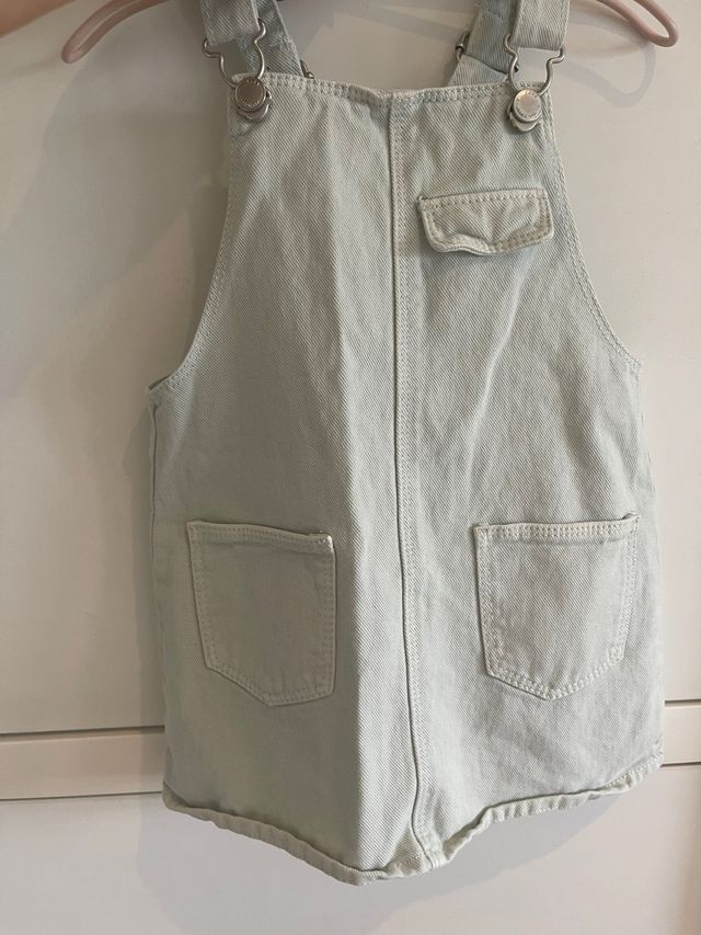 3 Petos Bebé Zara - Vaqueros y Beige