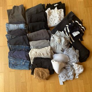 Ropa premamá M/38/10 - azul, gris