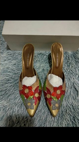 Sandalias Pons Quintana doradas