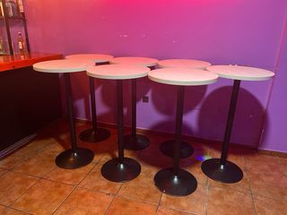 Taburetes metálicos - 30 uds DESMONTE DE DISCOTECA