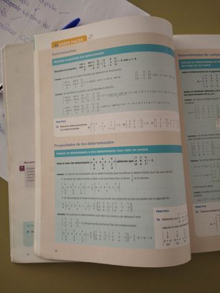 Matemáticas II, 2 Bachillerato