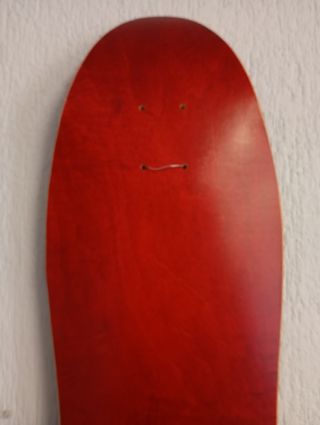Tabla Skateboard Old School 9.5" x 31" Roja NOS
