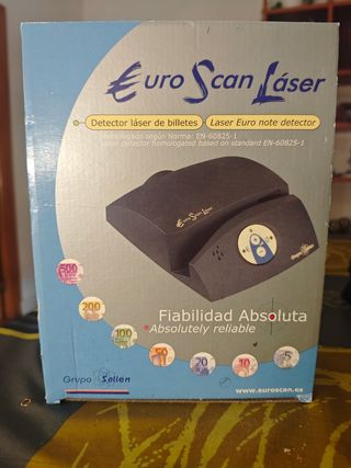Detector billetes Euro Scan Laser