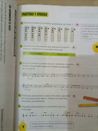 Libro Música y Danza Edelvives