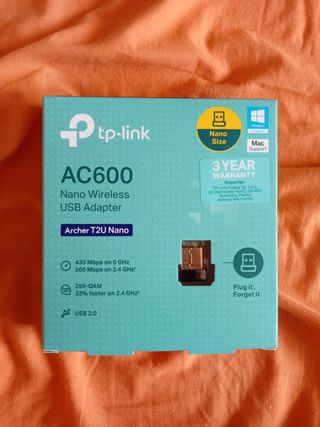 Adaptador USB WiFi TP-Link AC600 Nano