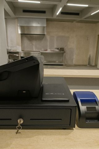 TPV Táctil + comandero + 2 Impresoras + cajón