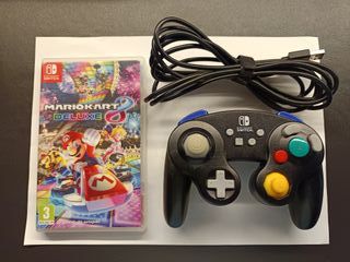 Nintendo Switch Mario Kart Deluxe + mando GameCube