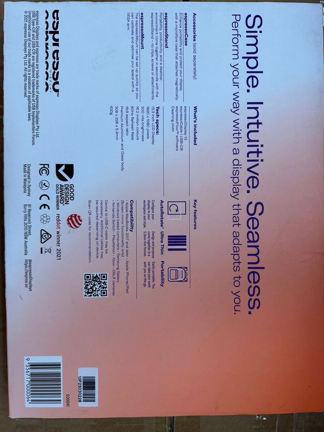 Monitor Espresso 13" - #030228