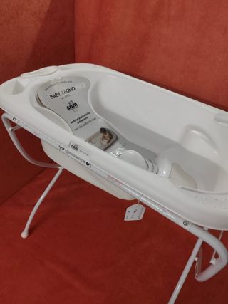 Bañera Bebé con patas plegables