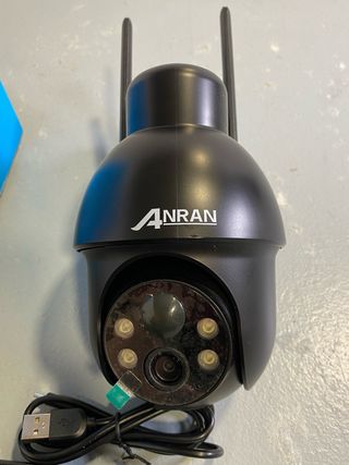 Câmera Segurança ANRAN Solar 2K WiFi