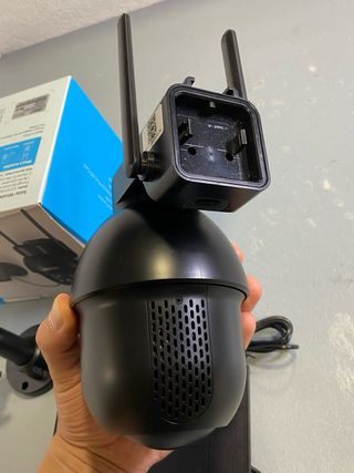 Câmera Segurança ANRAN Solar 2K WiFi