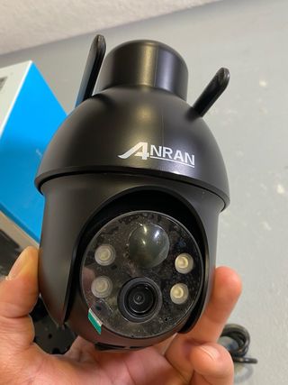 Câmera Segurança ANRAN Solar 2K WiFi