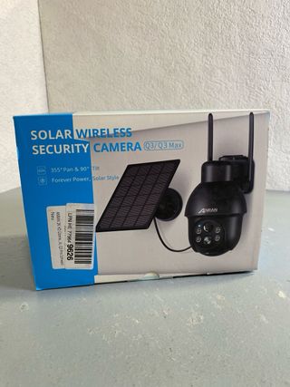 Câmera Segurança ANRAN Solar 2K WiFi