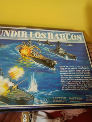 Hundir los barcos juego mesa
