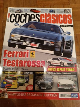 Revista Coches Clásicos 48 Ferrari Testarossa