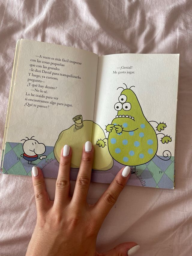 David y el monstruo pierden un tesoro