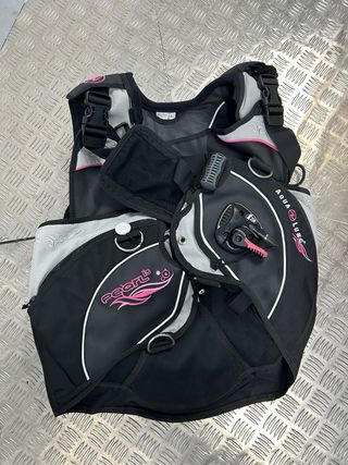 Equipo buceo Aqualung: chaleco,Traje, aletas...etc