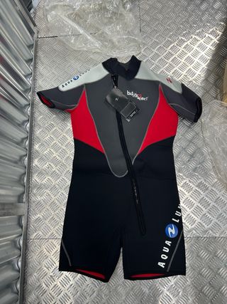 Equipo buceo Aqualung: chaleco,Traje, aletas...etc