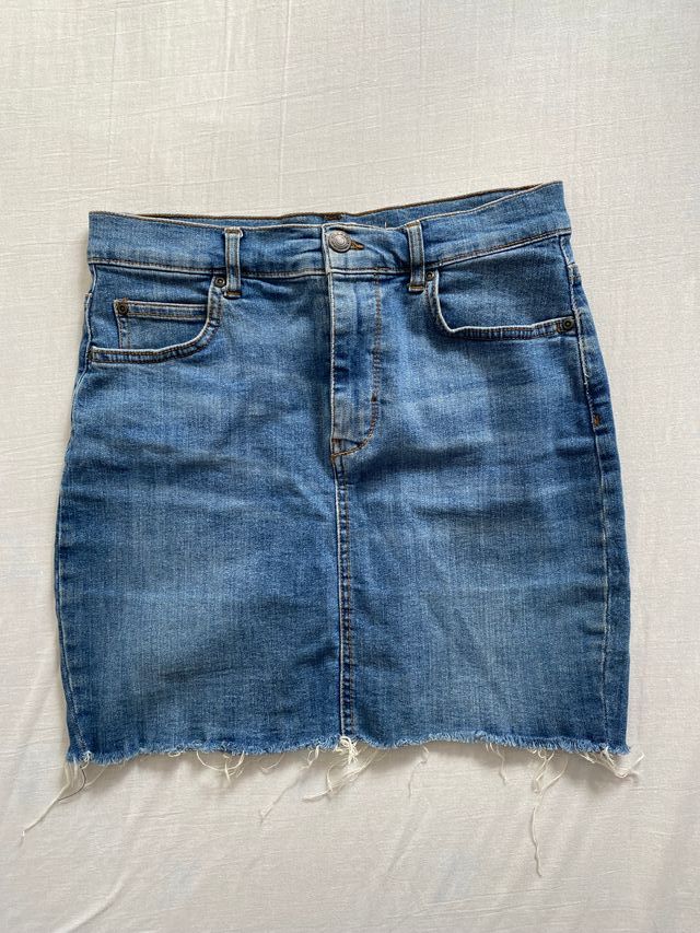 Falda vaquera Pull&Bear M