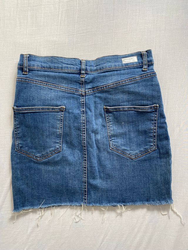 Falda vaquera Pull&Bear M