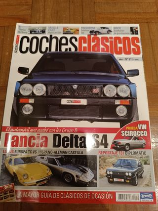Revista Coches Clásicos 51 Lancia delta S4
