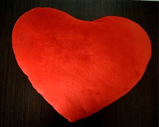 Cojín Corazón "I Love You"