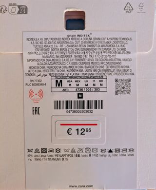 Pendientes Zara dorados