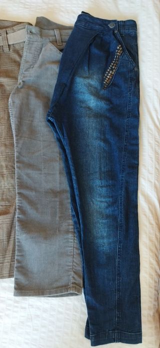 Lote completo 3€: pantalones mujer 