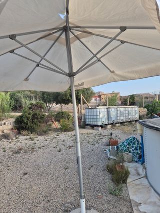 Sombrilla Mahou - Parasol Blanco