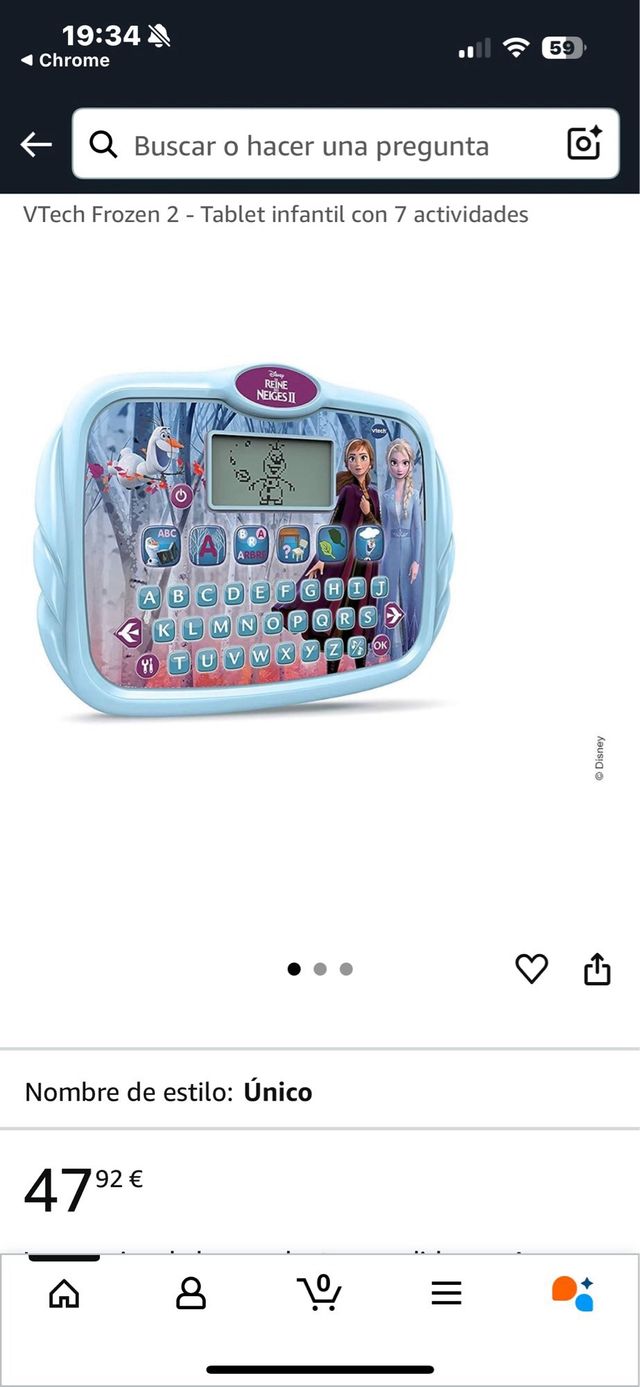 Tablet VTech Frozen II