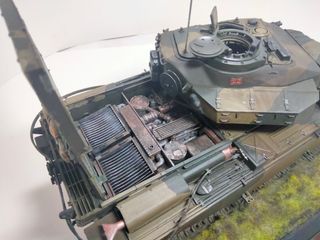 Maqueta Tanque Militar
