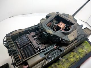 Maqueta Tanque Militar