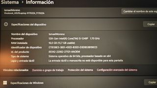 Asus VivoBook 17.3" Gris