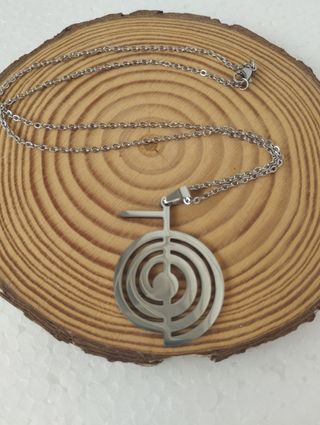 Colgante Reiki plateado