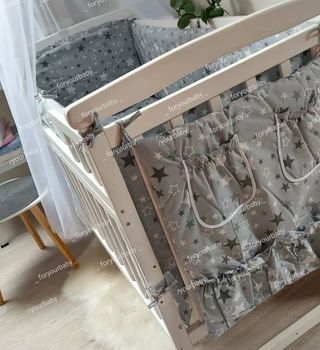 Ropa de cuna+ proteccion barrotes+ almohada+ manta