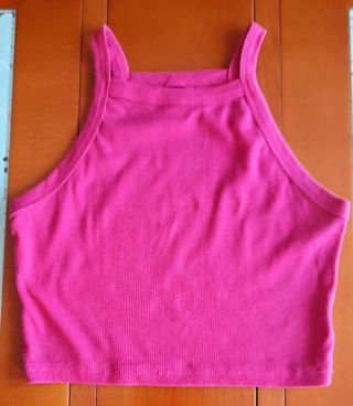 Top rosa Shein XS - Tirantes