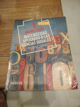 Matemáticas aplicadas a las Ciencias Sociales I.