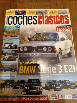 Revista Coches Clásicos 129 BMW Serie 3 e21