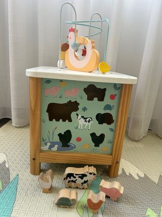 Cubo Actividades Madera Infantil