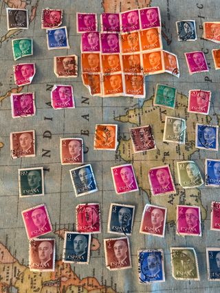 83 Sellos España Franco: Coleccion