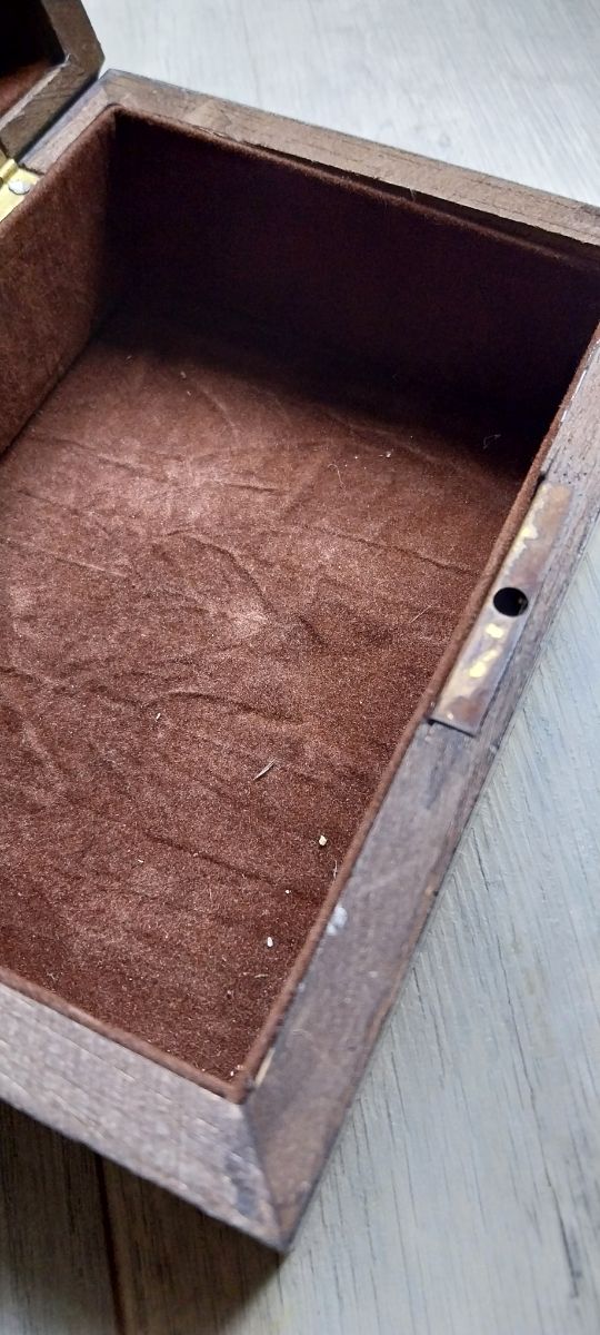 Caja madera vintage años 90