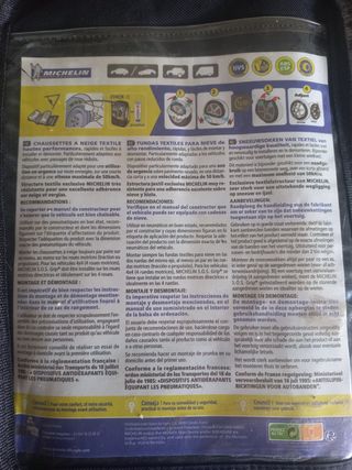 Cadenas nieve Michelin SOS Grip 0