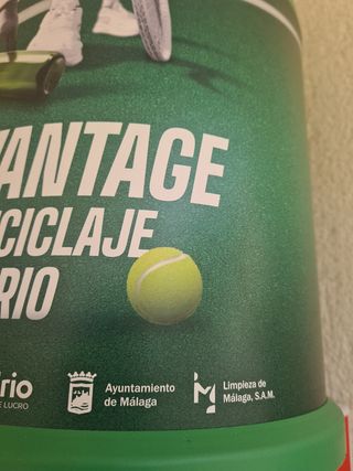 Cubo reciclaje vidrio ecovidrio edición limitada