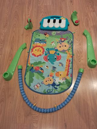 Manta gimnasio con piano bebé