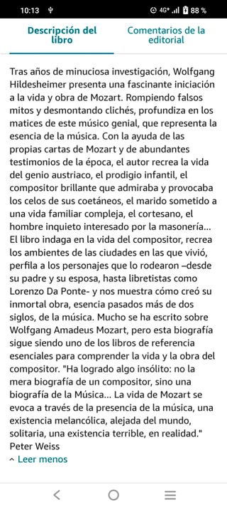 Libros de Música y Mozart