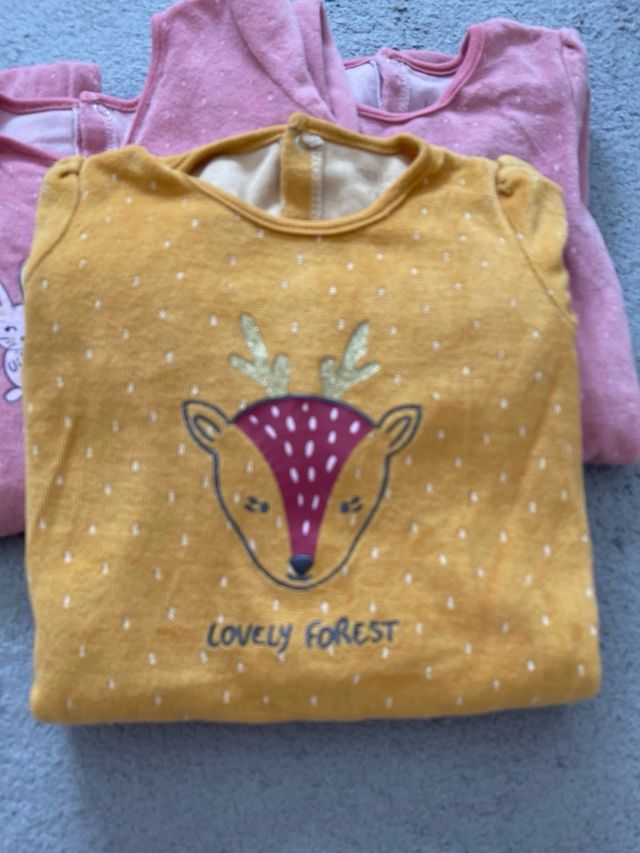 Pijamas bebé - 4 piezas